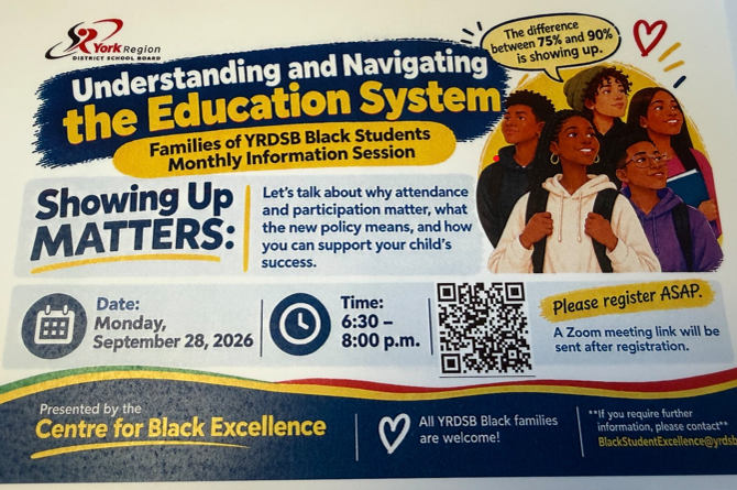Understanding and Navigating the Education System flyer